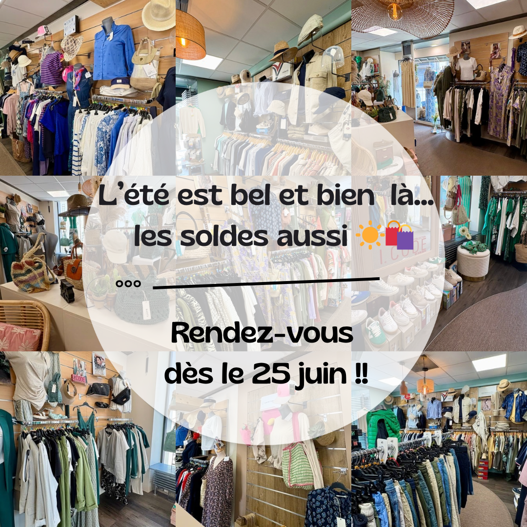 L’été arrive… et les soldes aussi